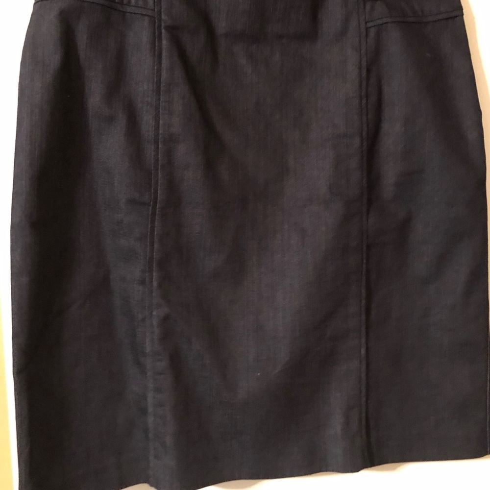 Denim short skirt